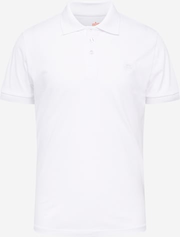 ALPHA INDUSTRIES Majica | bela barva: sprednja stran