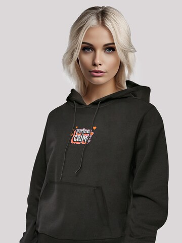 F4NT4STIC Sweatshirt 'Partner In Crime Valentinstag' in Black