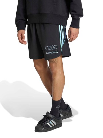 ADIDAS PERFORMANCE Lużny krój Spodnie sportowe 'Audi Revolut F1 Team Teamgeist' w kolorze czarny: przód