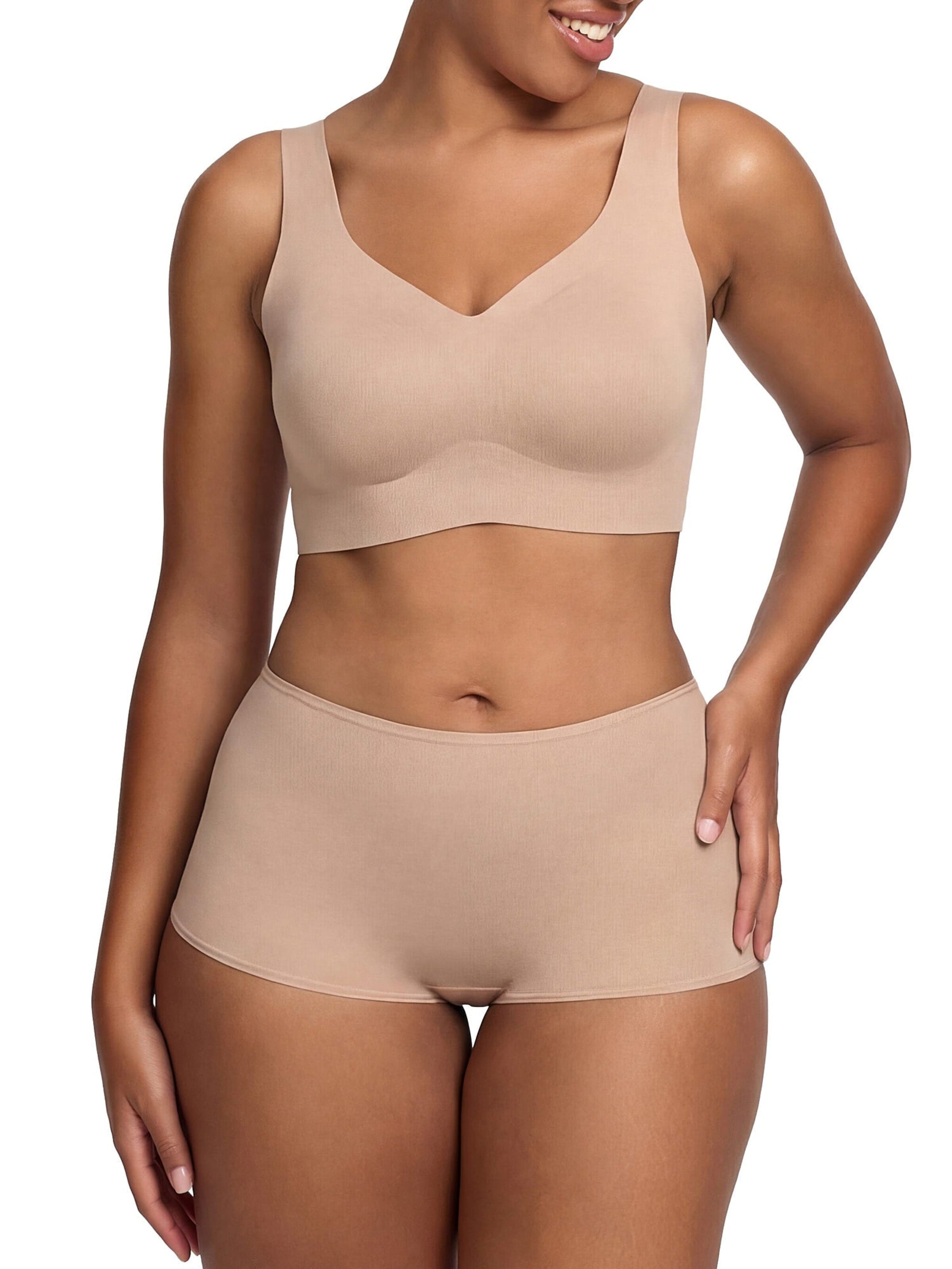 cfab (formerly creamy fabrics) - Reductor Sujetador reductor 'Comfort Minimizer Back Support BH' en beige