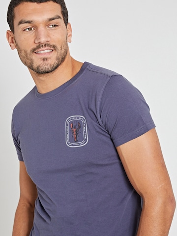 T-Shirt 'Lobster beach' Shiwi en gris