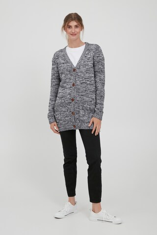 Oxmo Gebreid vest 'Philemona' in Blauw
