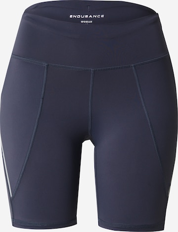 ENDURANCE Skinny Sporthose 'Talori' in Blau: Vorderseite