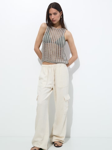 Pull&Bear Knitted top in Grey