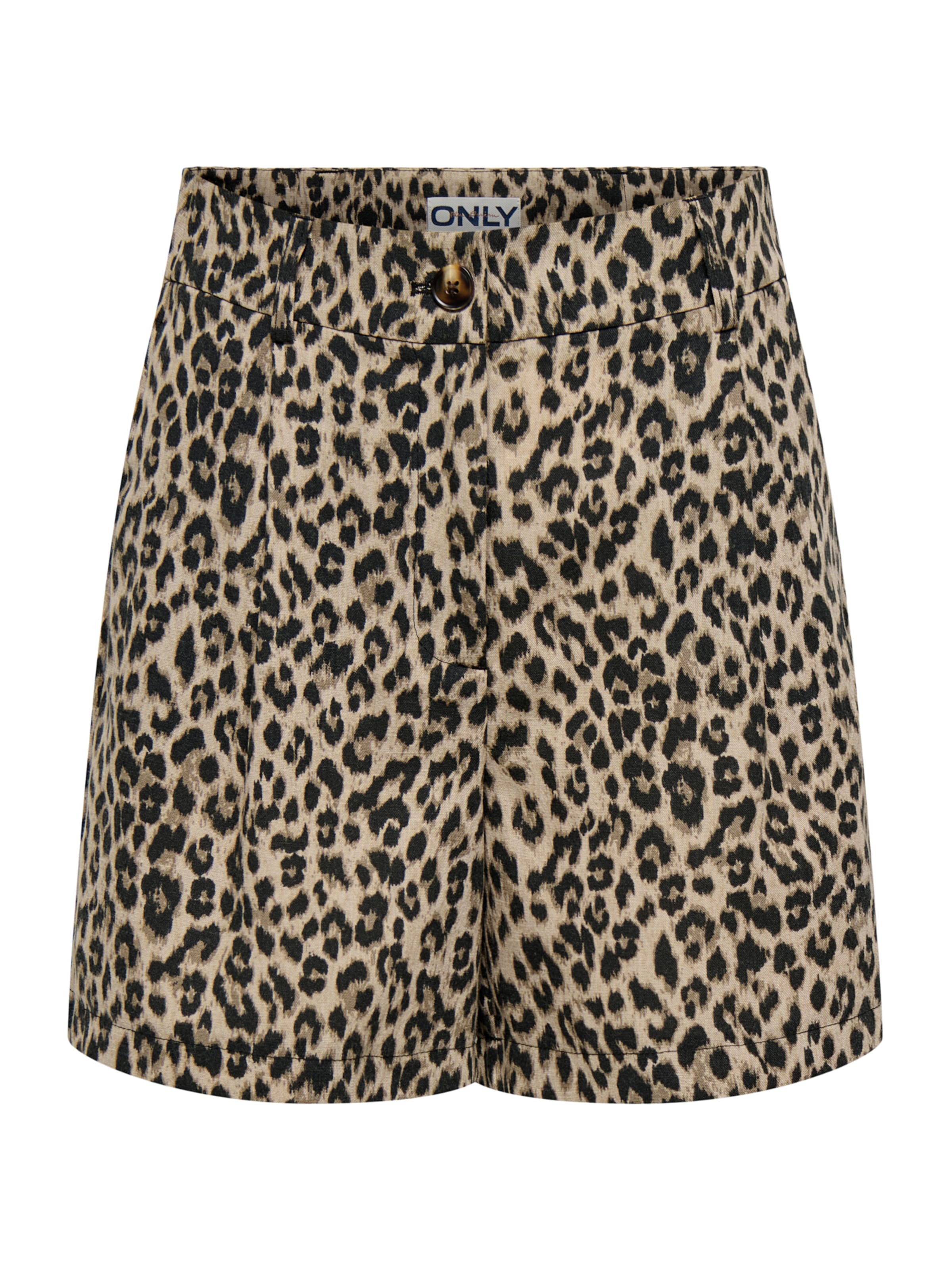 ONLY Pantalon 'ONLEmmia' en beige clair / beige foncé / noir, Vue avec produit