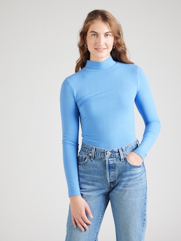 Maglietta di QS in blu: frontale