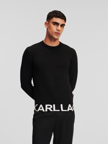 Karl Lagerfeld Свитер в Черный: спереди