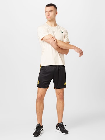 ADIDAS PERFORMANCE Regular Sportbroek 'Juventus 23/24 Home' in Zwart