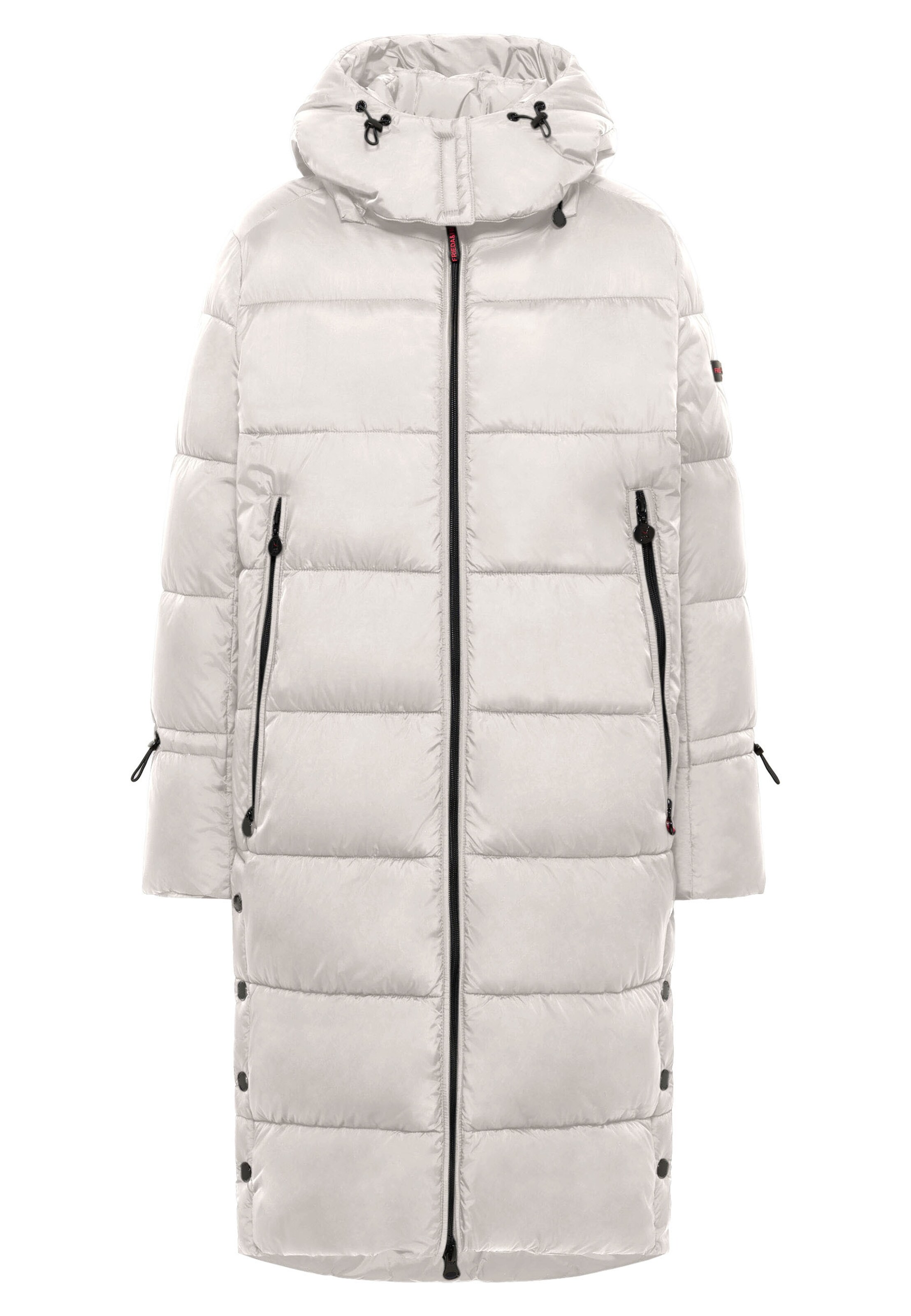 Frieda & Freddies Winter Coat in White: front
