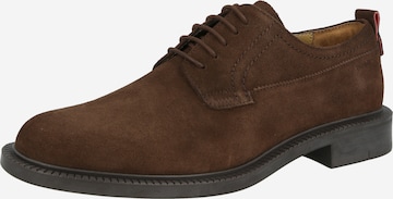 ruda HUGO Batai su raišteliais 'Lysander': priekis