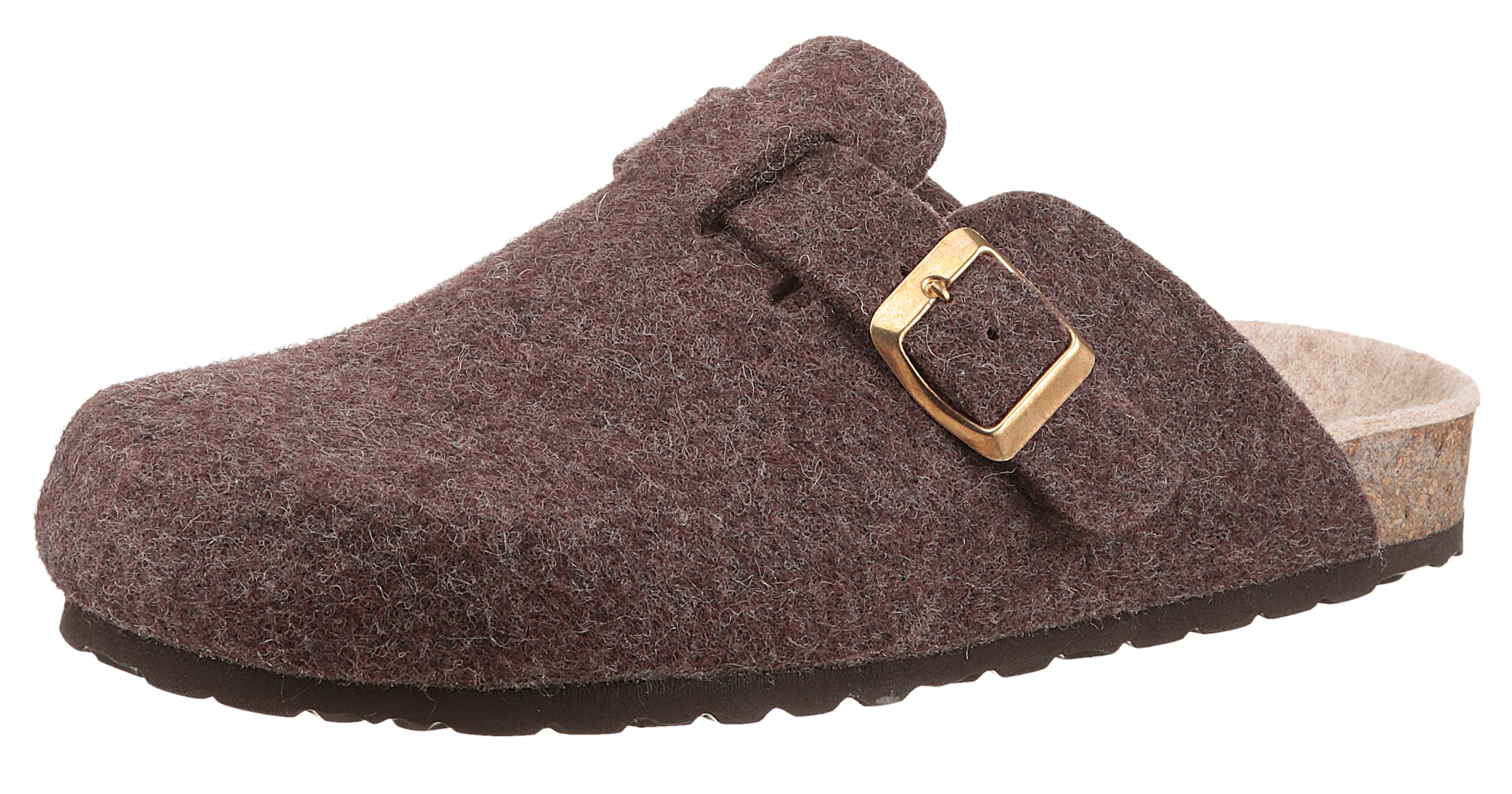 Bio Life Slippers in Brown: front