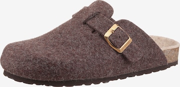 Bio Life Slippers in Brown: front
