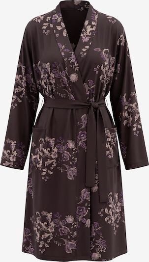 Ulla Popken Dressing Gown in M-L in Beige / Brown, Item view