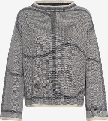 SOAKED IN LUXURY Sweter 'Rava' w kolorze beżowy: przód