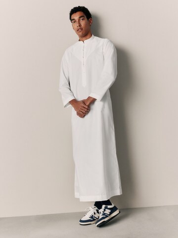 Next Regular fit Button Up Shirt in White: front