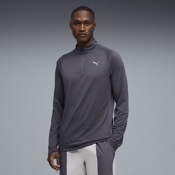 PUMA Funktionsshirt 'Pwrtrain' in Grau: Vorderseite