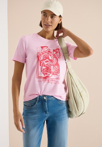 CECIL T-Shirt in Pink: Vorderseite