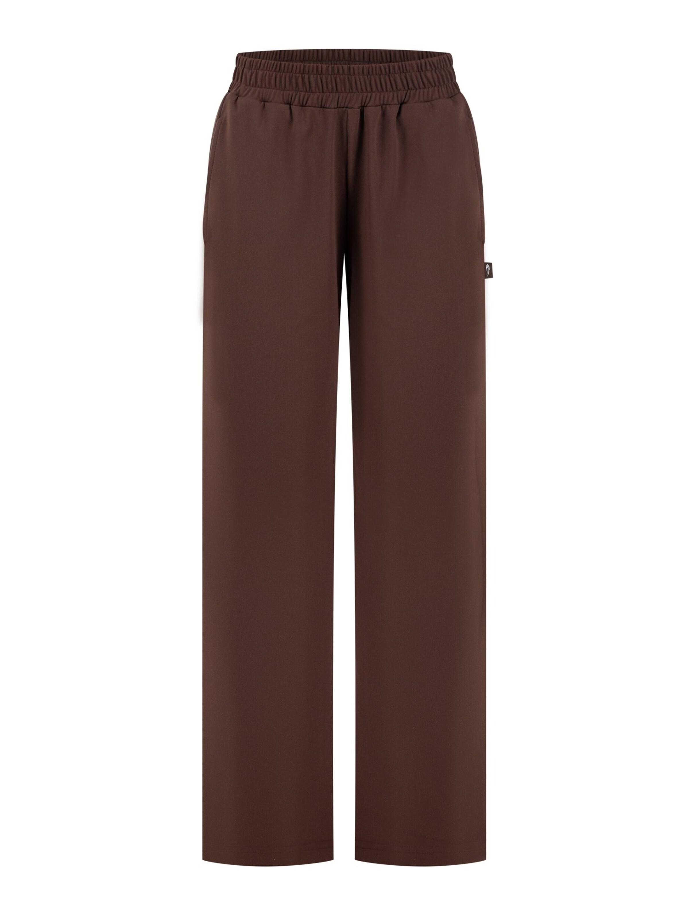 Smilodox Loosefit Jogginghose Jora in Braun: Vorderseite