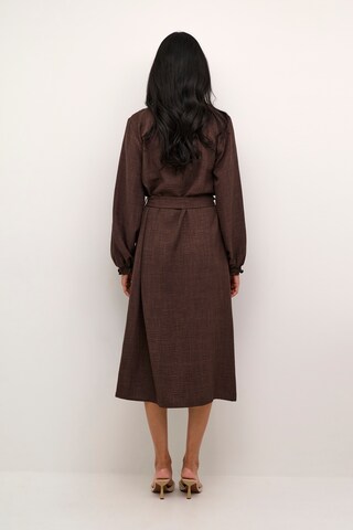 Robe-chemise Kaffe en marron