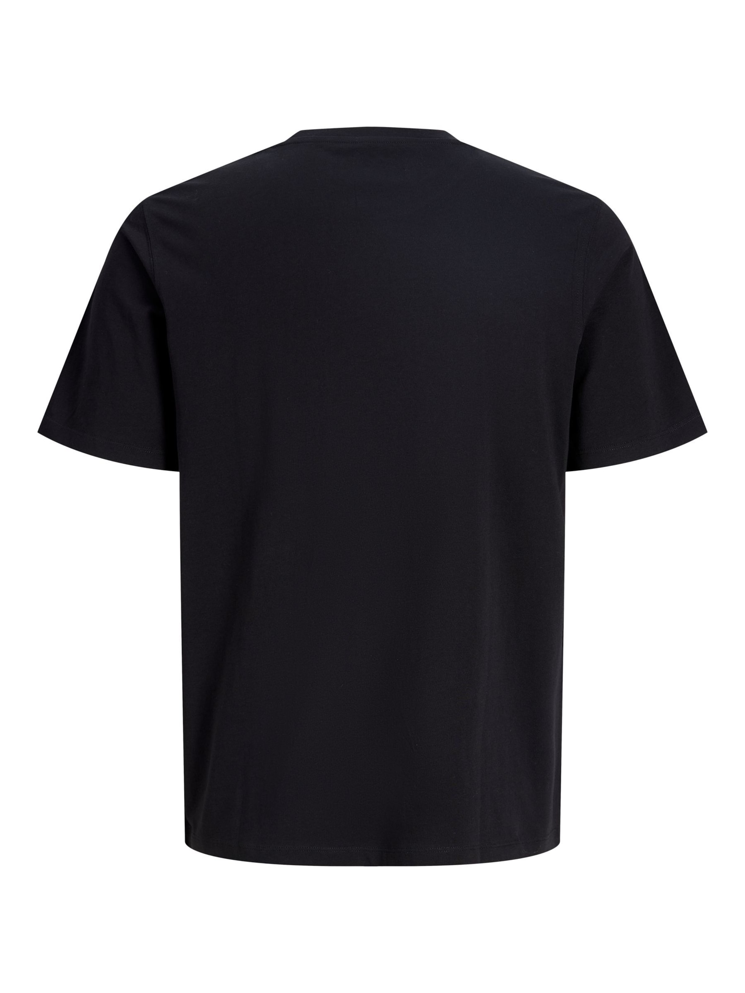 JACK & JONES Slim Fit T-Shirt in Schwarz