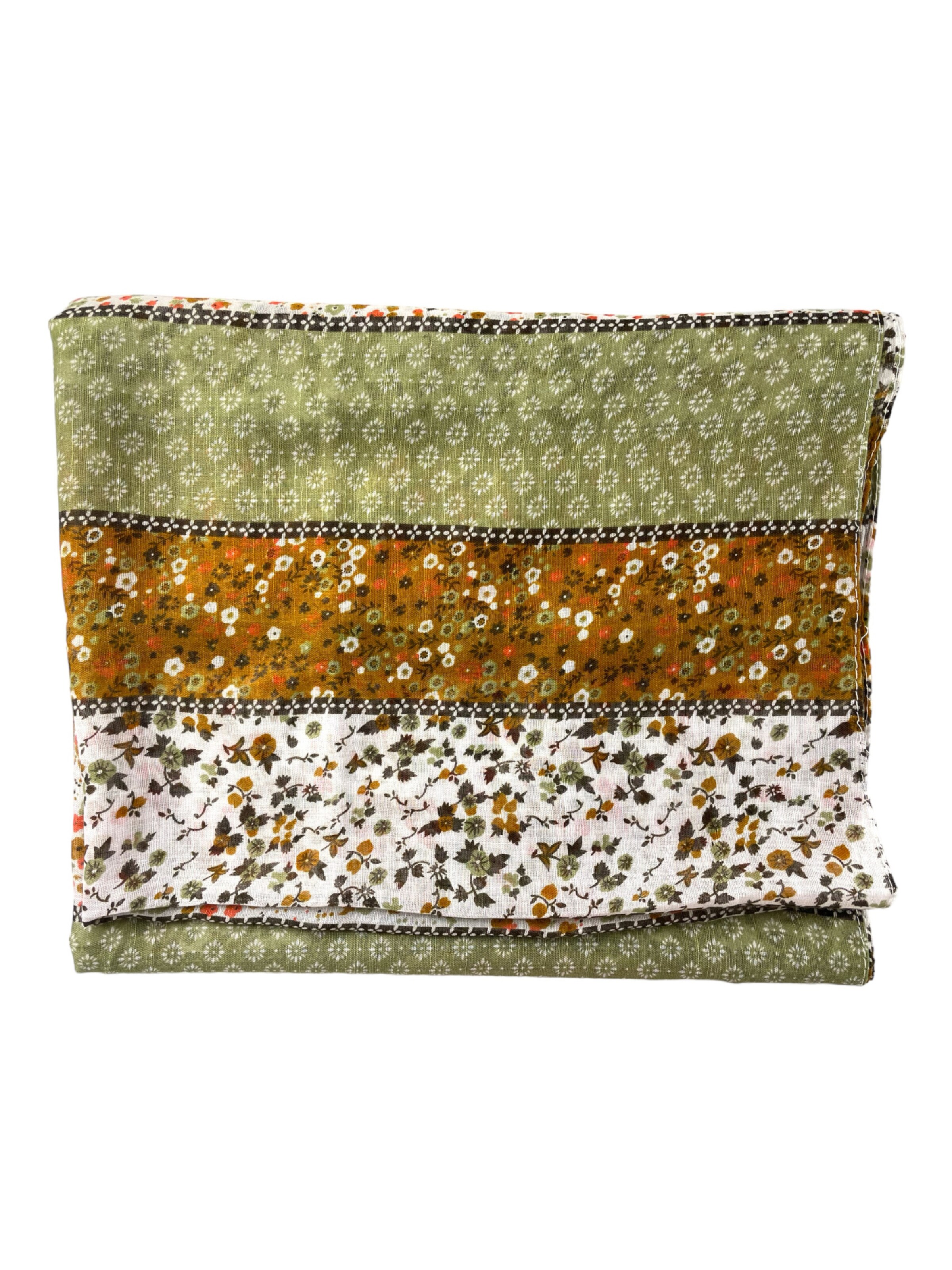 Écharpe tube 'Streublümchen' Kumixi en vert