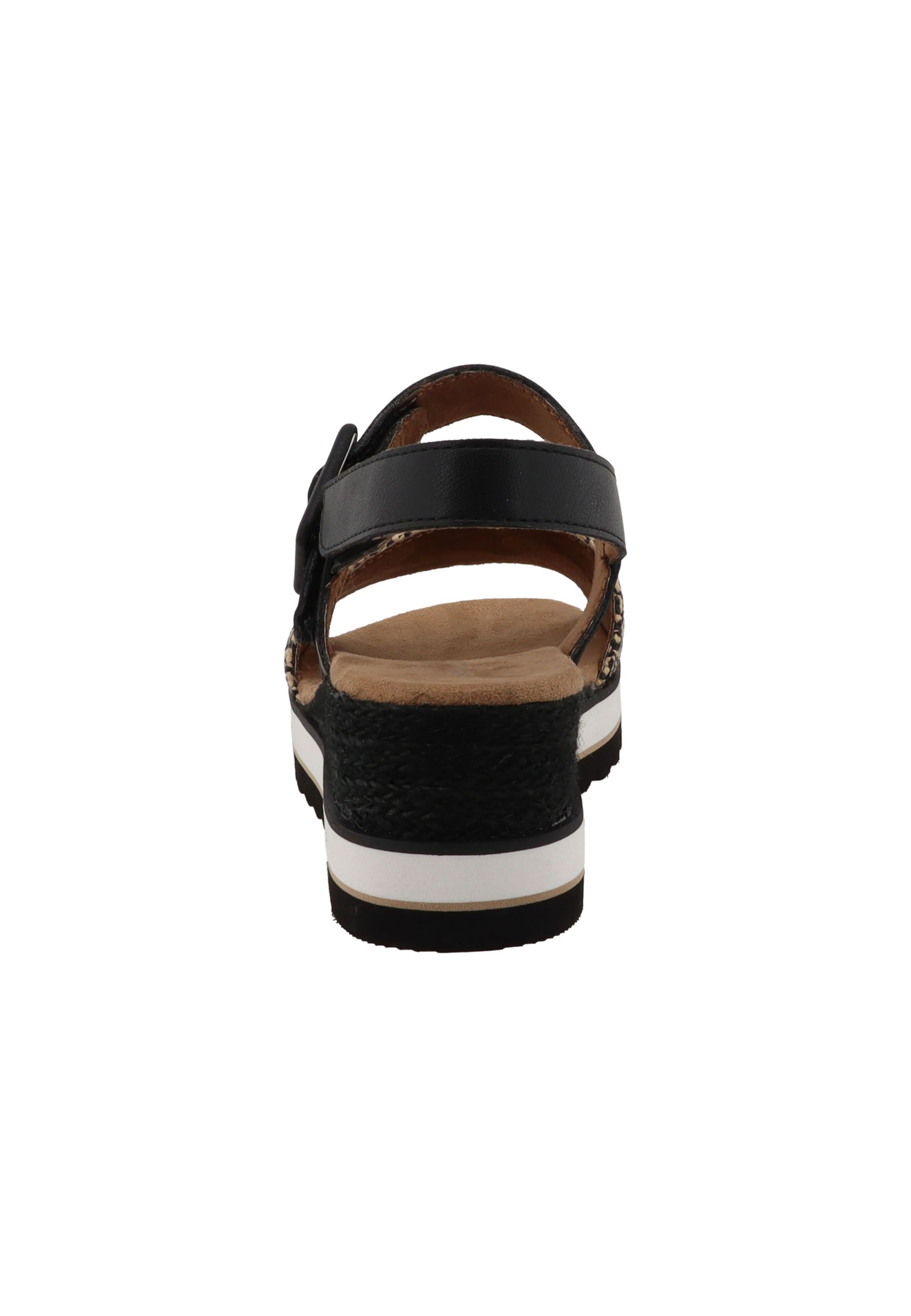 TOM TAILOR Sandale in Schwarz