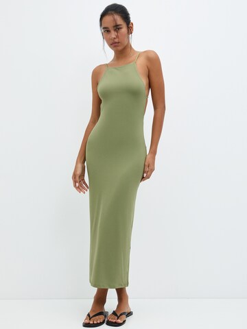 Pull&Bear Summer dress in Green: front