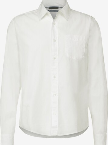 Street One MEN Button Up Shirt in White: front