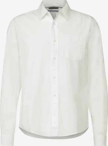 Street One MEN Regular fit Button Up Shirt in White: front