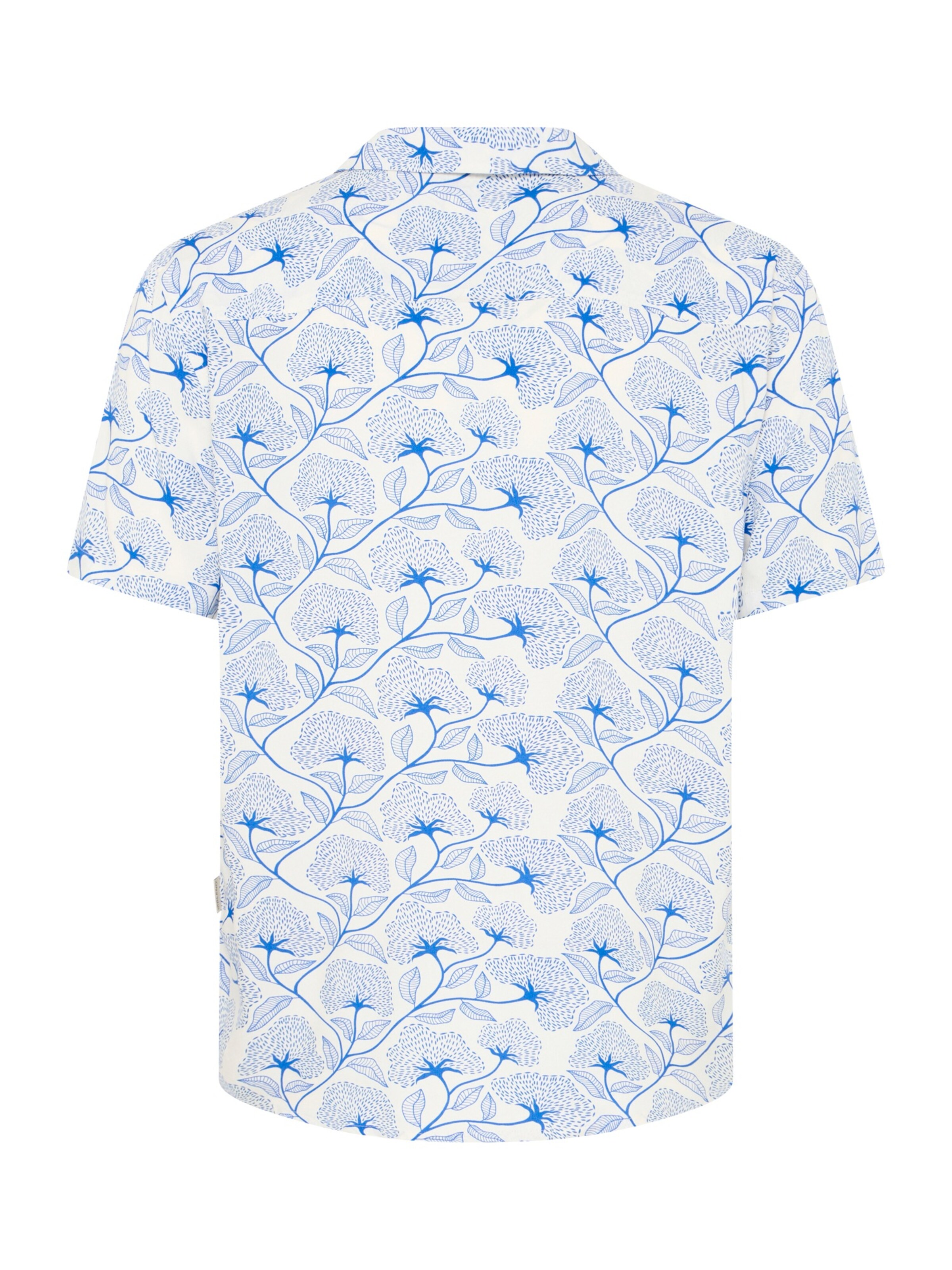 BLEND Regular fit Button Up Shirt 'BHARIAN' in Blue