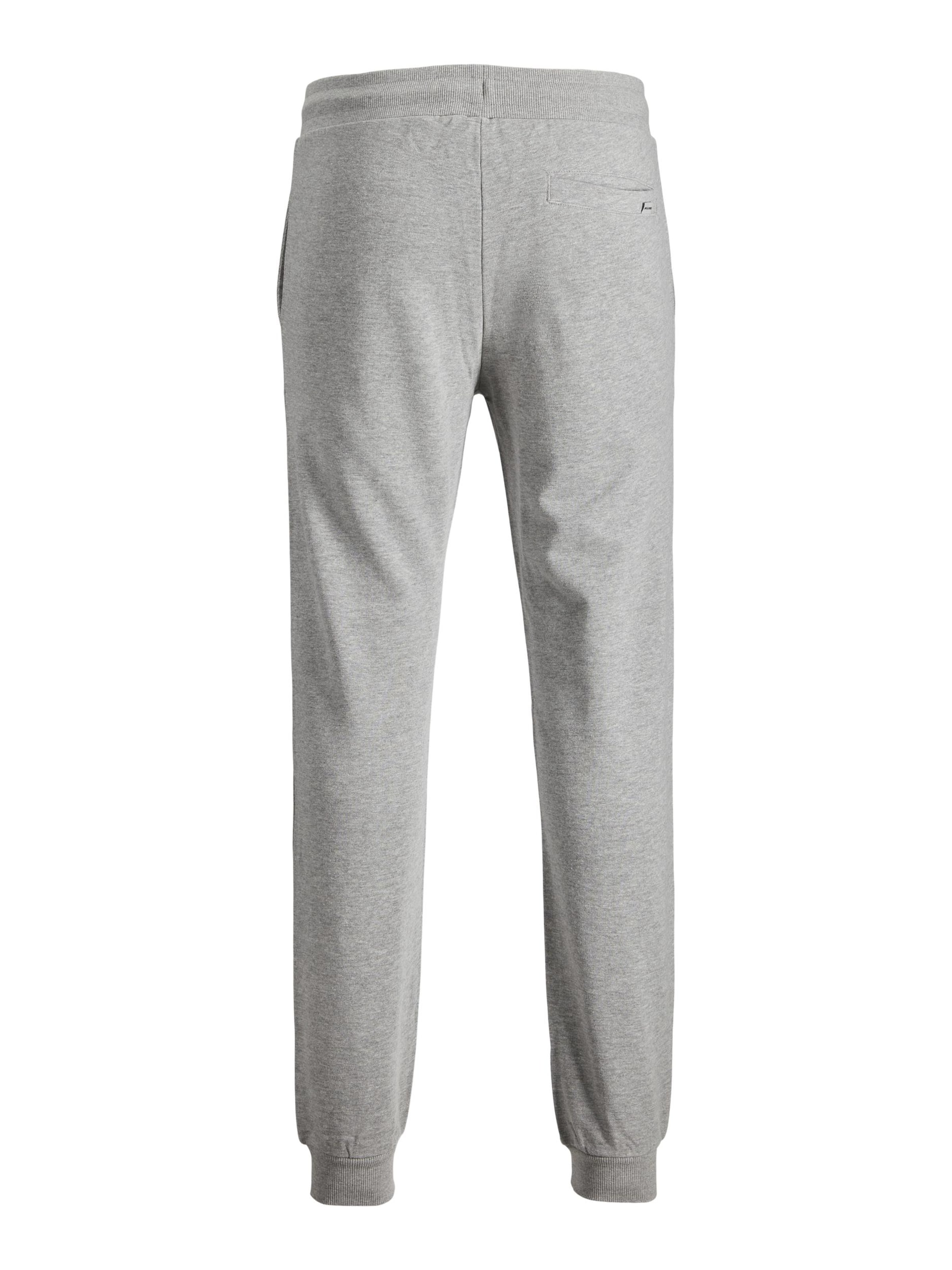 JACK & JONES Tapered Pants 'Gordon' in Grey