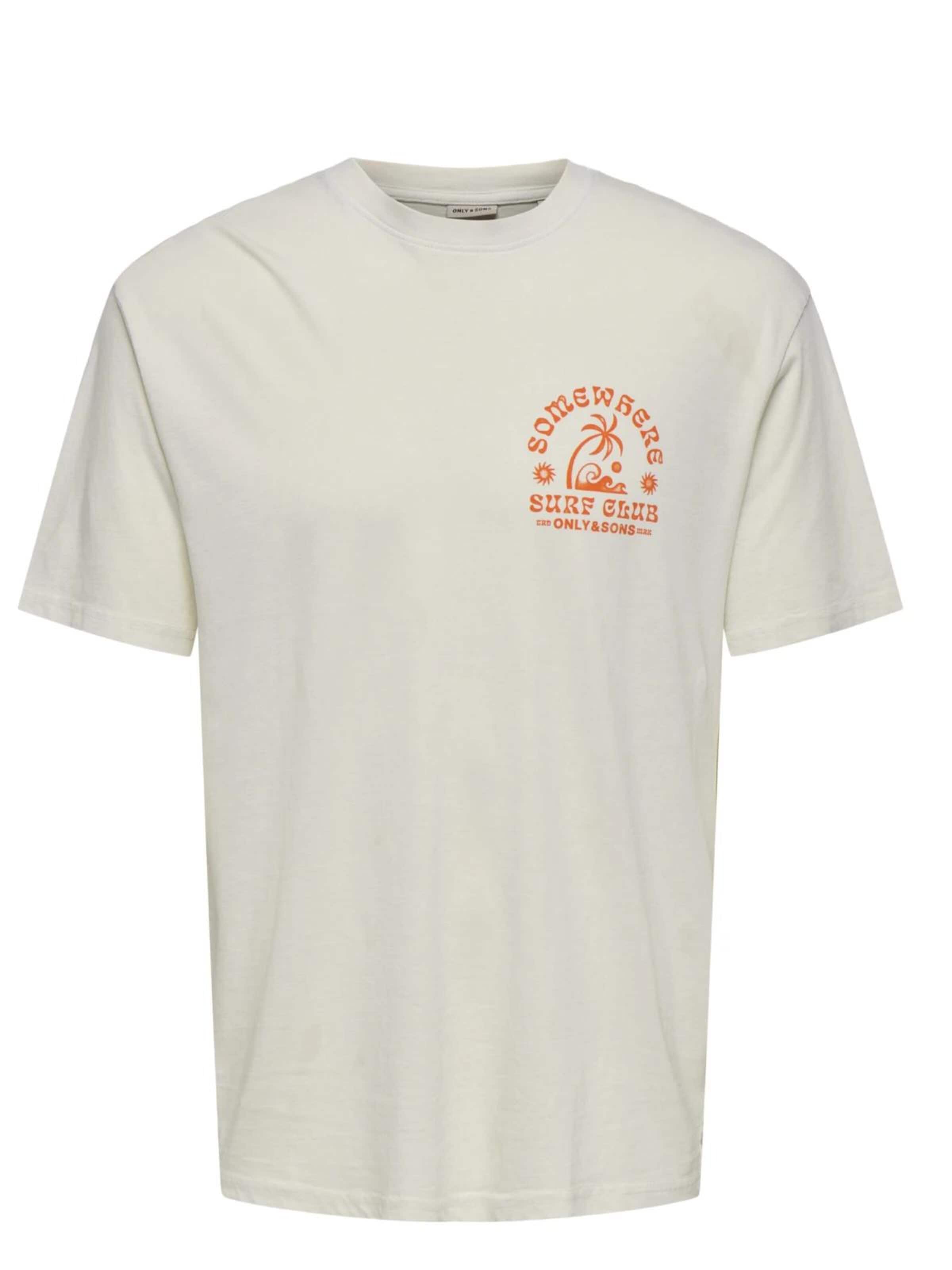 ONLY Shirt in Beige: voorkant