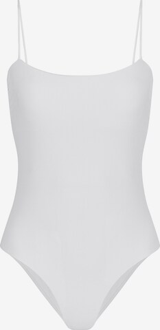 Nicowa Bustier Badeanzug in Weiß: predná strana