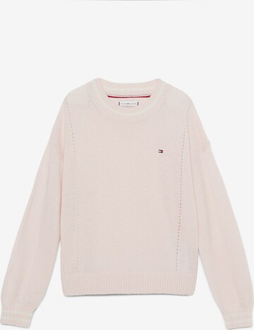 Pull-over TOMMY HILFIGER en rose : devant