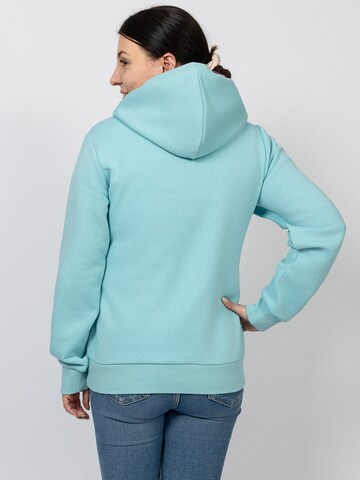 salzhaut Sweatshirt 'Kat' in Blauw