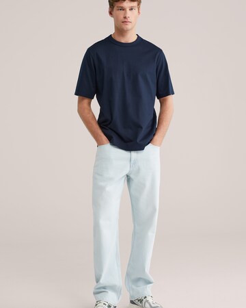 WE Fashion Tričko - Modrá