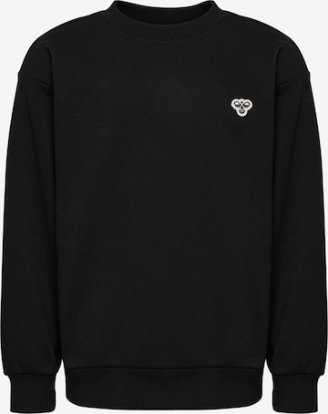 Hummel Sports sweatshirt in Black: front