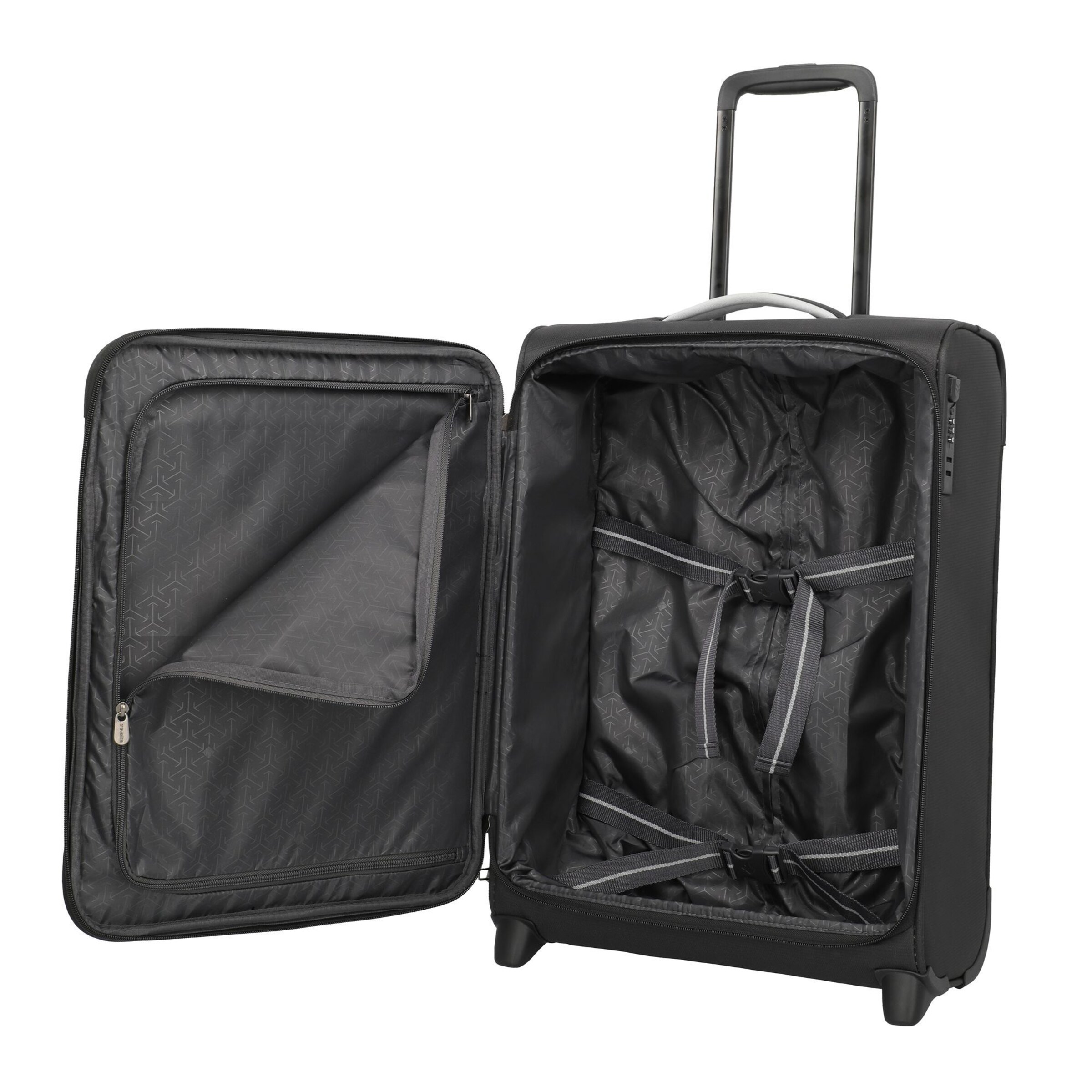 TRAVELITE Trolley 'Multi Light' in Zwart