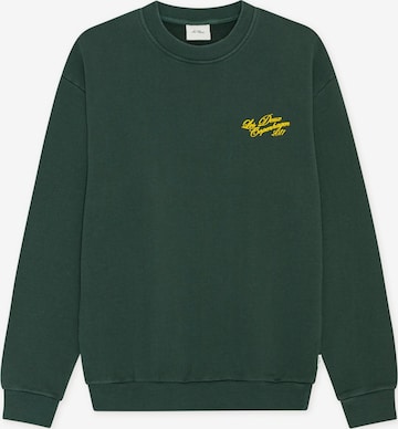 Les Deux Sweatshirt 'Service' in Green: front