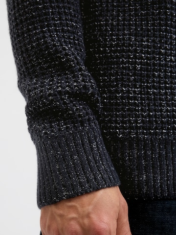 Pulover 'JJGLOBAL' de la JACK & JONES pe albastru