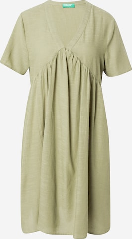UNITED COLORS OF BENETTON Платье в Зеленый: спереди