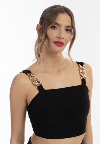 faina Top in Zwart