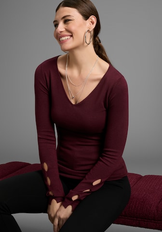 Bruno Banani LM Pullover in Rot