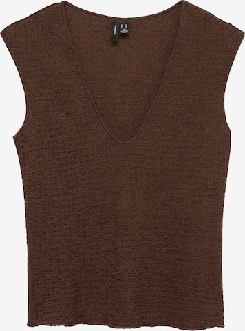 VERO MODA Τοπ 'VMANITA' σε καφέ: μπροστά