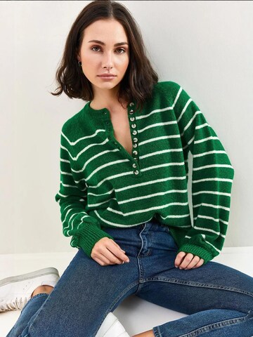 Pullover di Bianco Lucci in verde