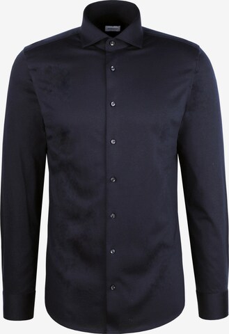 SEIDENSTICKER Regular Fit Hemd in Blau: Vorderseite