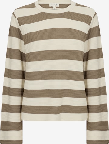 Pull-over 'Lidya' SOAKED IN LUXURY en beige : devant