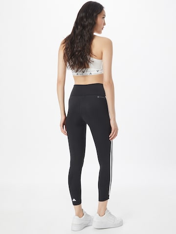 ADIDAS SPORTSWEAR Skinny Workout Pants 'Optime Train Icons' in Black