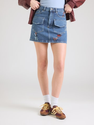 Desigual Rok 'FAL_CARRY' in Blauw: voorkant