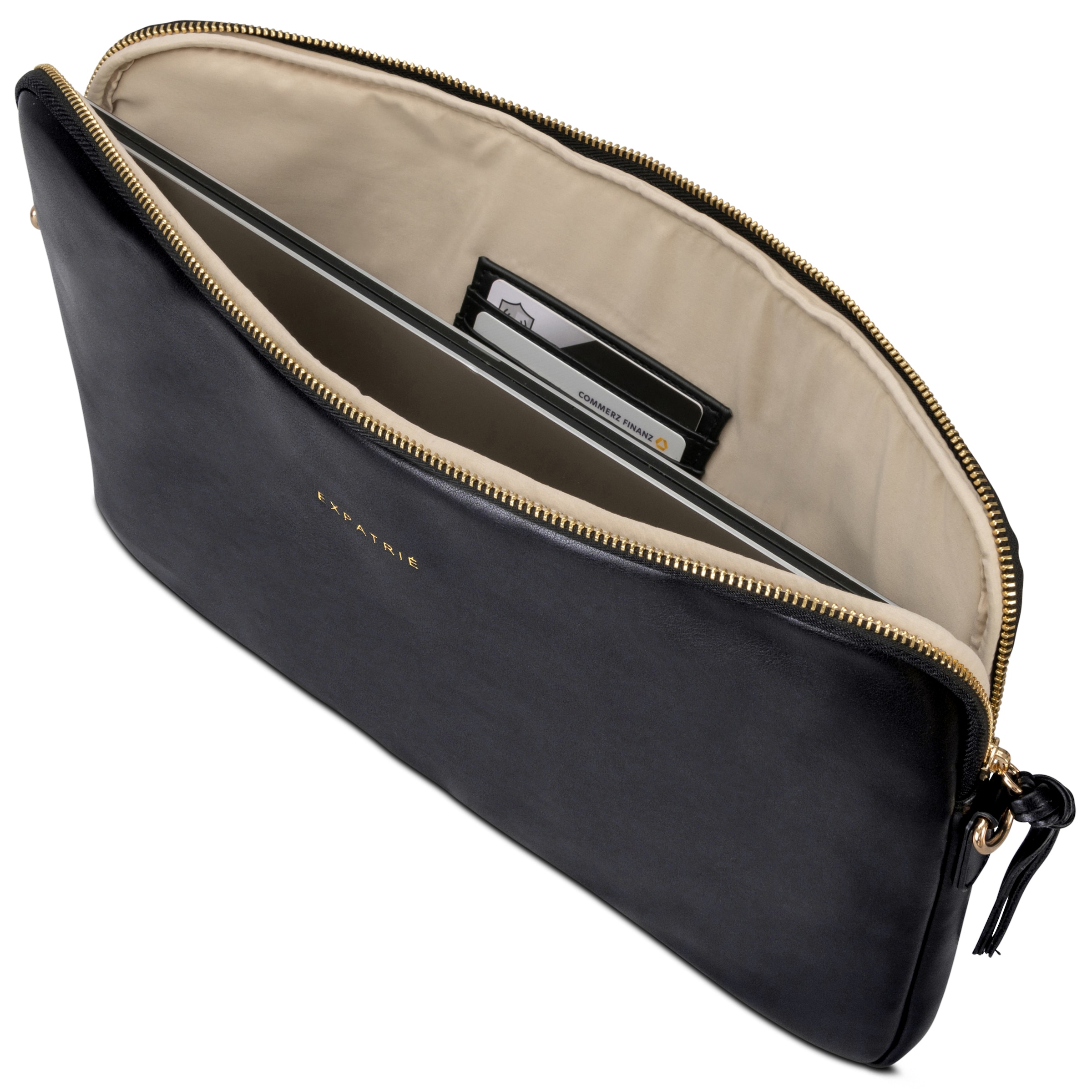 ExpatriéTorba za laptop 'Marlene' - crna boja